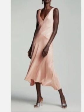 Frame Denim Sleeveless Maxi Dress in Dusty Rose BNWT